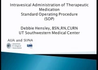 Intravesical Administration of Therapeutic Medication - A Standard Operating Procedure icon