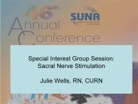 Special Interest Group Session: Sacral Nerve Stimulation icon