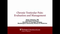 Chronic Testicular Pain: Evaluation and Management icon