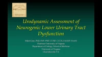 Urodynamic Assessment of Neurogenic Lower Urinary Tract Dysfunction icon
