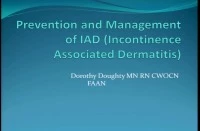 Prevention and Management Incontinence Associated Dermatitis (IAD) icon
