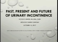 Past, Present, and Future of Incontinence icon
