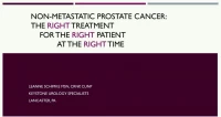 Lunch Symposium - Non-Metastitic Prostate Cancer: The Right Treatment for the Right Patient at the Right Time  icon