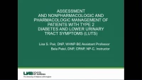 Assessment and Nonpharmacologic and Pharmacologic Management of Patients with Type 2 Diabetes and Lower Urinary Tract Symptoms (LUTS) icon