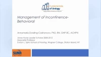 Management of Incontinence - Behavioral icon