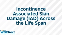 Incontinence Associated Skin Damage (IAD) Across the Life Span (W,C) icon