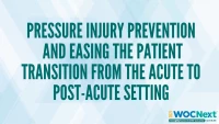 Pressure Injury Prevention and Easing the Patient Transition from the Acute to Post-Acute Setting icon