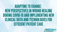 Adapting to Change: New Perspectives in Wound Healing During COVID-19 and Implementing New Clinical Data and Technologies for Efficient Patient Care icon