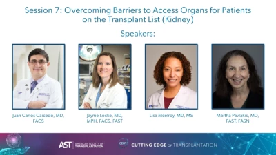 Session 7: Overcoming Barriers to Access Organs for Patients on the Transplant List - Kidney icon