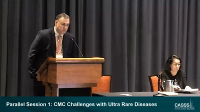 Parallel Session 1: CMC Challenges with Ultra Rare Diseases icon