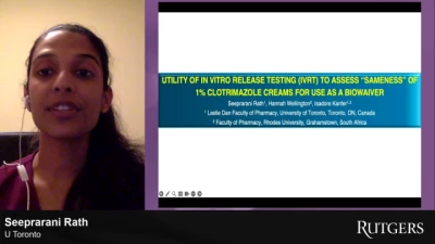 Utility of in vitro release testing (IVRT) to assess “sameness” of 1% clotrimazole creams for use as a biowaiver