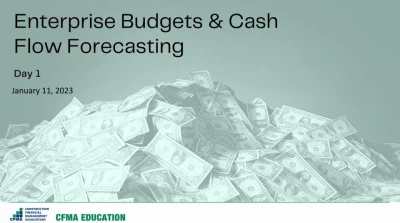 Construction Enterprise Budgets with Cash Forecasting - Day 1 icon