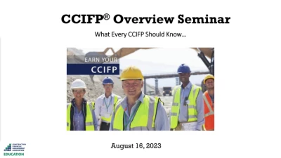 CCIFP Overview - Day 3 icon