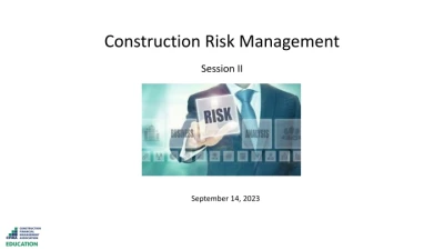 Construction Risk Management - Day 2 icon