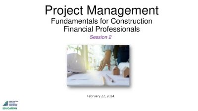 Project Management in Construction - Day 2 icon