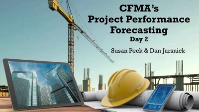 Construction Project Performance Forecasting - Day 2 icon