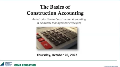 Basics of Construction Accounting - Day 2 icon