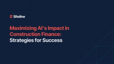 Maximizing AI’s Impact in Construction Finance: Strategies for Success icon