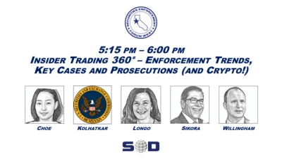 Insider Trading 360° – Enforcement Trends, Key Cases and Prosecutions (and Crypto!) icon