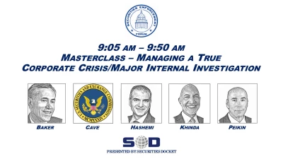 Masterclass: Managing a True Corporate Crisis/Major Internal Investigation icon