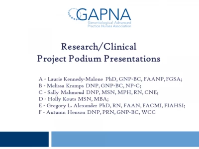 Research/Clinical Project Podium Presentations icon