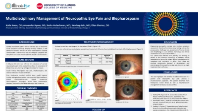 50A: Multidisciplinary Management of Neuropathic Eye Pain and Blepharospasm