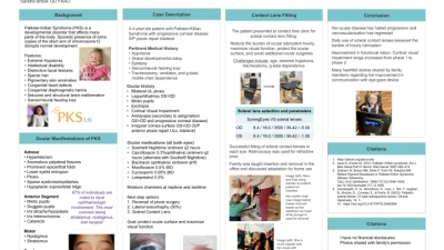 Rare Syndrome, Rare Solution: Scleral Lens Therapy in a 4-year-old with Pallister-Killian Syndrome
