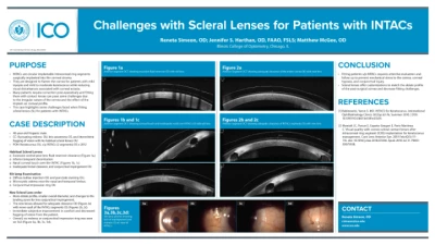 59A: Challenges with Scleral Lenses for Patients With INTACs