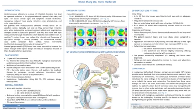 Utilizing Gas Permeable Contact Lenses as a Biofeedback Therapy Tool for Nystagmus in a Case of Oculocutaneous Albinism.