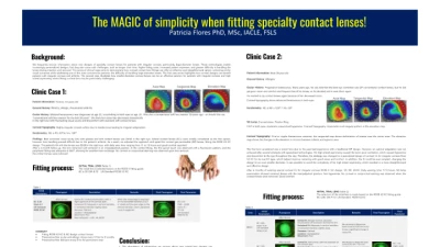 17A: The Magic of Simplicity in Fitting Specialty Contact Lenses!