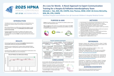 Posters - HPNA Annual Conference 2025 - Hospice and Palliative Nurses ...