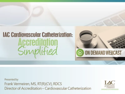 ODW – IAC Cardiovascular Catheterization: Accreditation Simplified icon