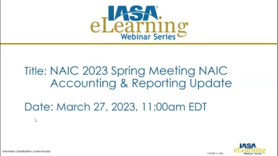 2023 NAIC Accounting & Reporting Update icon