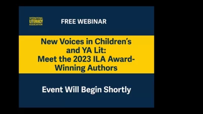 New Voices in Children’s and YA Lit: Meet the 2023 ILA Award-Winning Authors icon