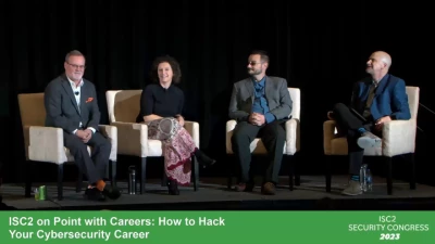 ISC2 on Point with Careers: How to Hack Your Cybersecurity Career icon