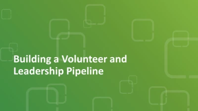 Building a Volunteer and Leadership Pipeline icon