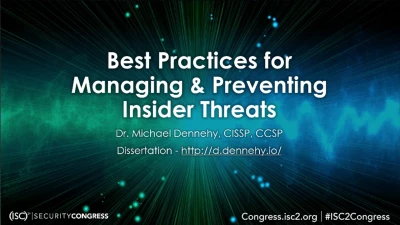 Best Practices for Managing & Preventing Insider Threats from Interviewing Experts icon