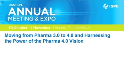 Moving from Pharma 3.0 to 4.0™ and Harnessing the Power of the Pharma 4.0™ Vision icon