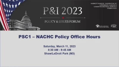NACHC Policy Office Hours icon