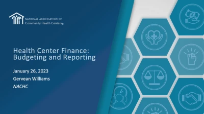Health Center Finance: Budgeting and Reporting icon
