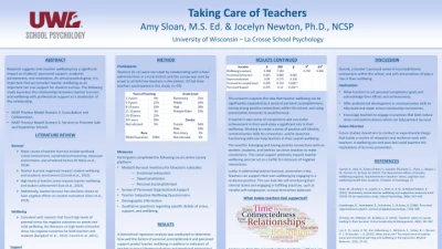 Taking Care of Teachers