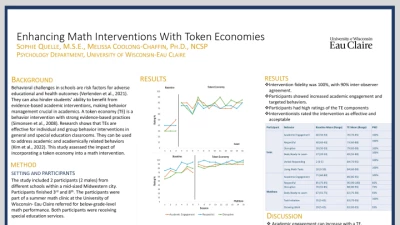 Enhancing Math Interventions With Token Economies