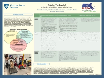 PO087: Who Let the Dogs in: Animal-Assisted Interventions in Schools
