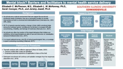 PO319: Mental Block: Barriers and Facilitators to Mental Health Service Delivery