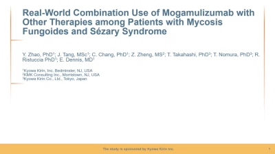 Real-World Combination Use of Mogamulizumab with Other Therapies Among Patients with Mycosis Fungoides and Sézary Syndrome