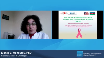 Why Did 560 Azerbaijan Population Women have De Novo Stage IV Breast Cancer?