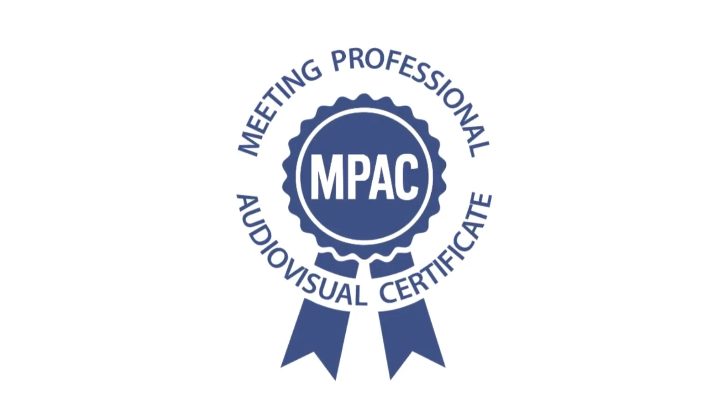 Meeting Professional AV Certificate (MPAC)