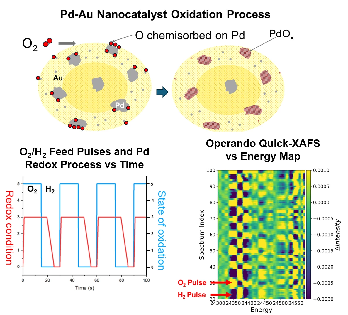 Formation and decomposition kinetics of Nano-PdOx catalyst on the Au ...