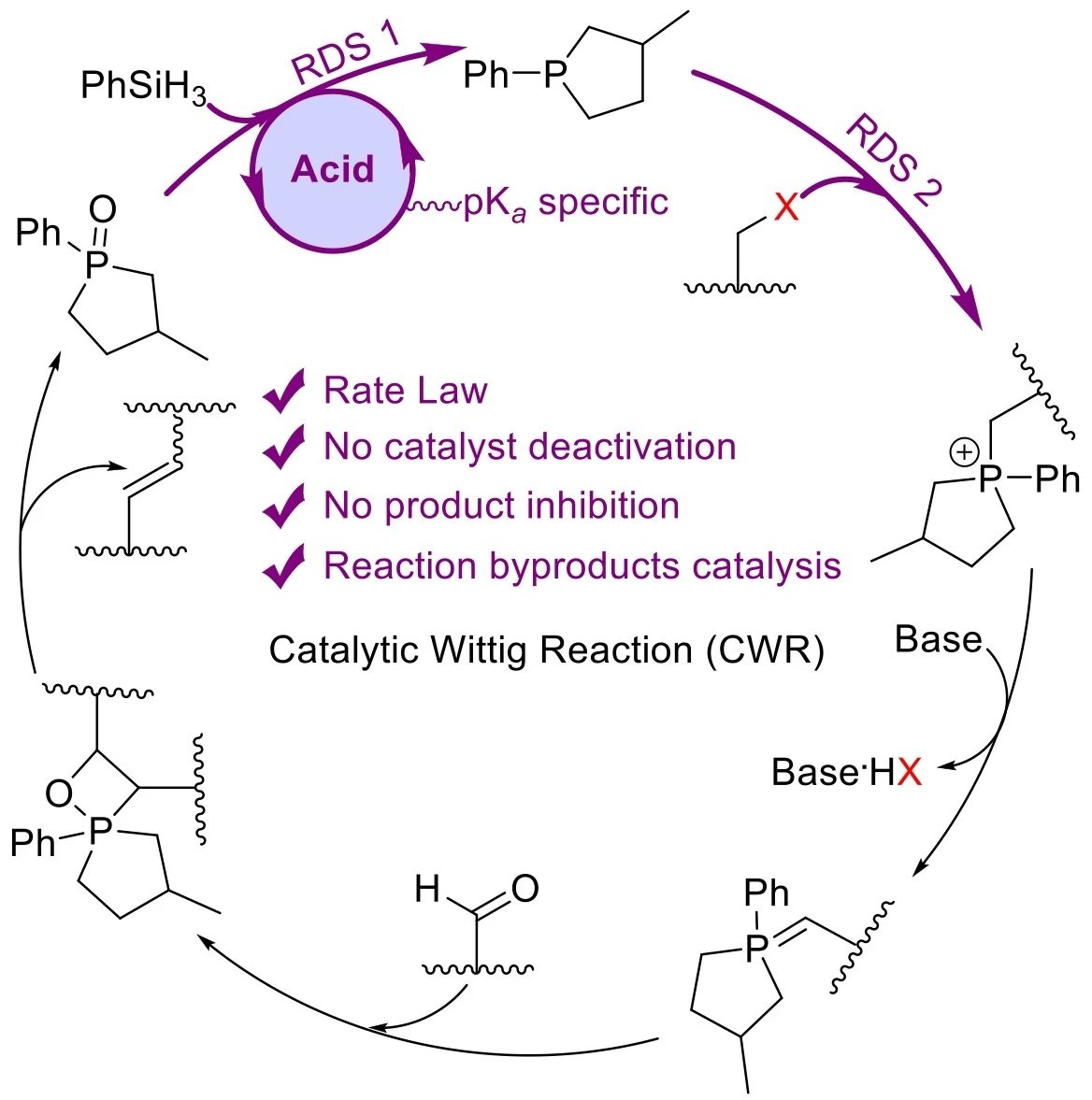 Comprehensive kinetic analysis of the catalytic wittig reaction ...