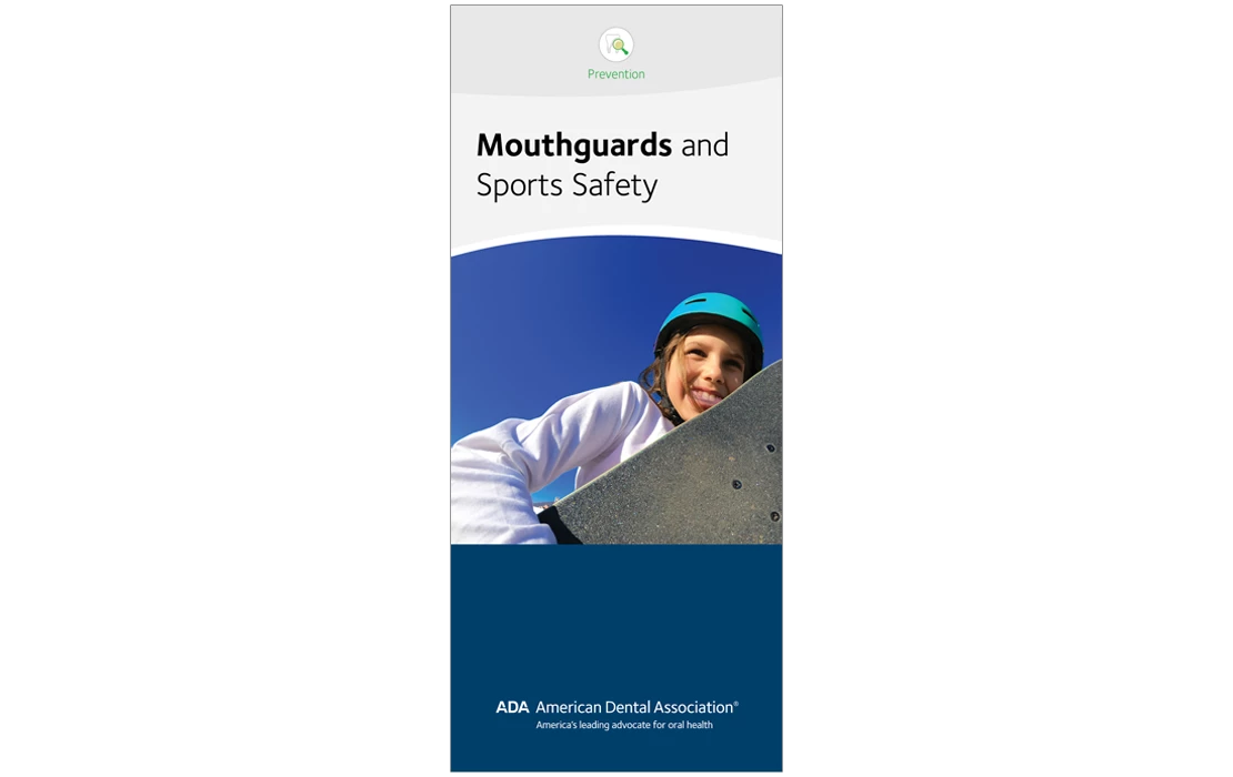 ADA Store brochure: Mouthguards and Sports Safety